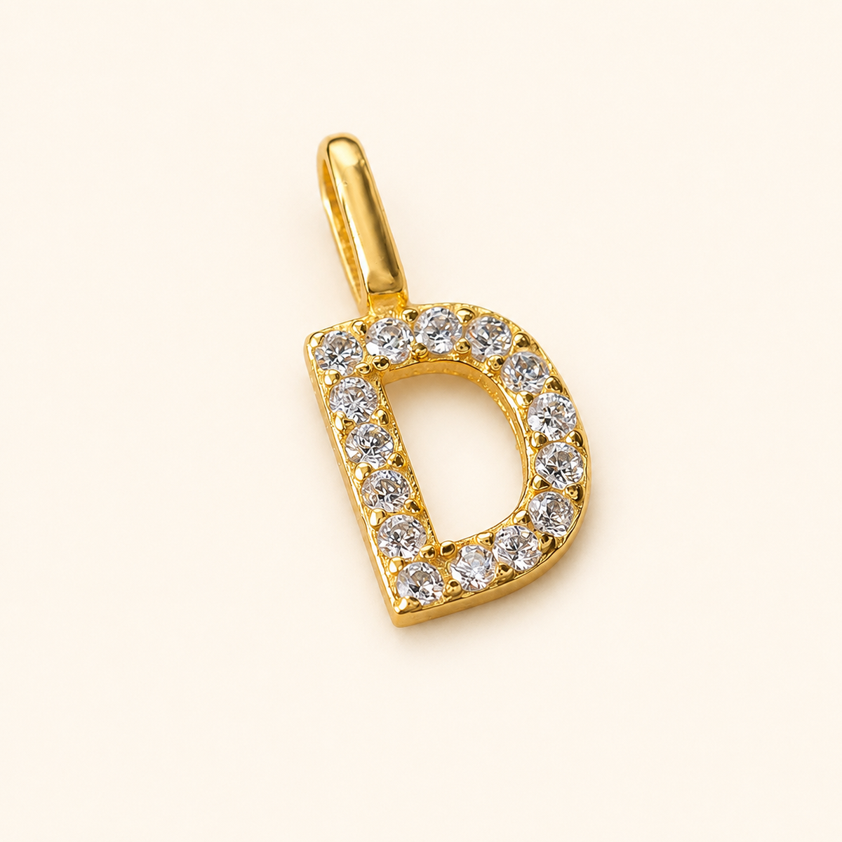 S925 Sterling Silver Personalized 26 Letter Pendant Necklace