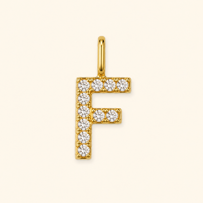 S925 Sterling Silver Personalized 26 Letter Pendant Necklace