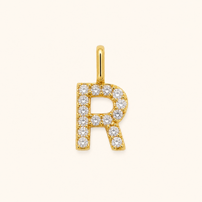S925 Sterling Silver Personalized 26 Letter Pendant Necklace