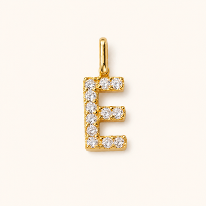S925 Sterling Silver Personalized 26 Letter Pendant Necklace