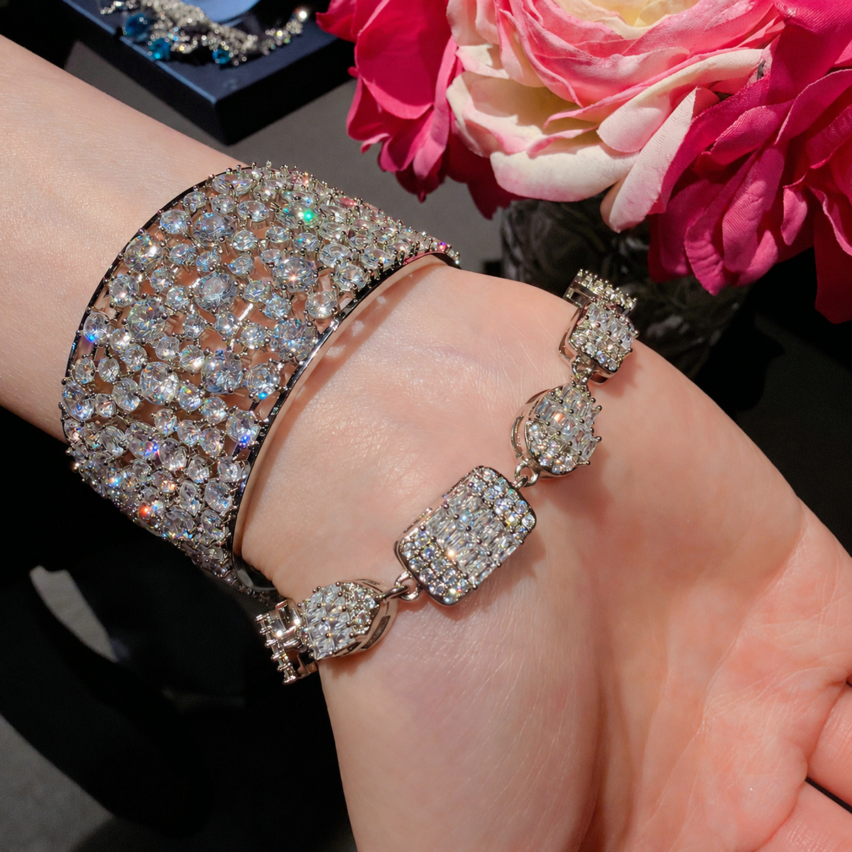 Women’s Starry Night Cubic Zirconia Bracelet Collection